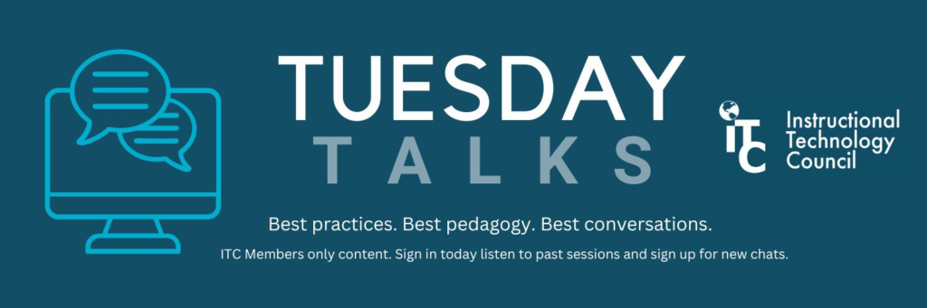 Tuesday Talks header image
